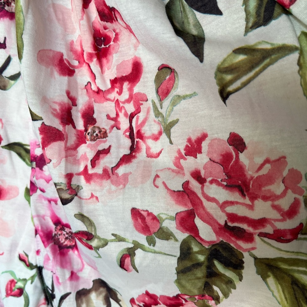 Show Me Your MuMu Brie Robe, one size floral robe for home or pool/beach - Picture 9 of 16